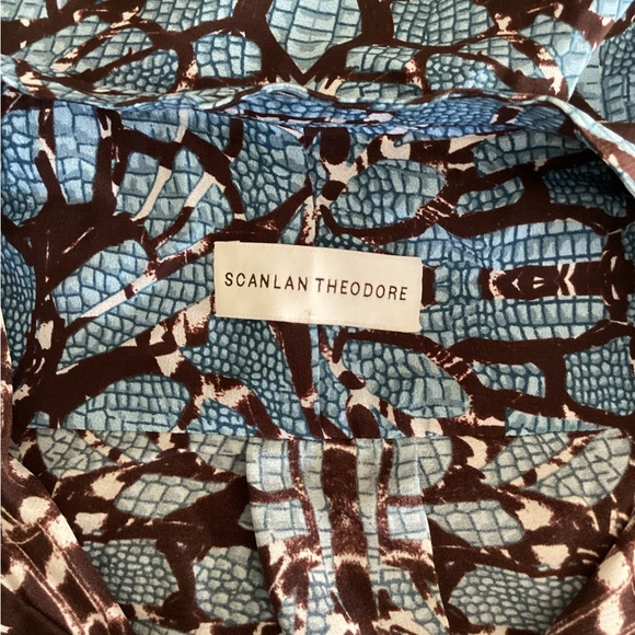 Scanlan Theodore Print Sleeveless Dress. - Picture 8 of 8